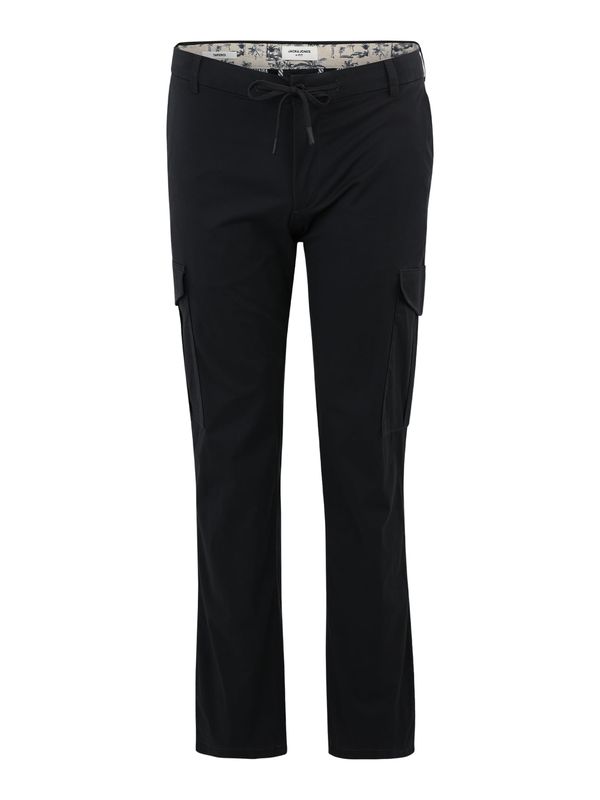 Jack & Jones Plus Jack & Jones Plus Cargo hlače 'STACE SUMMER'  noćno plava