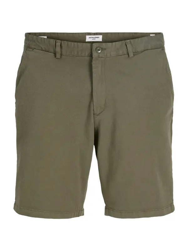 Jack & Jones Plus Jack & Jones Plus Chino hlače 'JPSTCHRIS'  maslinasta