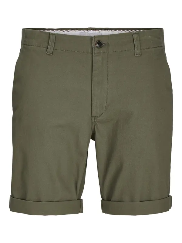 Jack & Jones Plus Jack & Jones Plus Chino hlače 'JPSTDave'  maslinasta