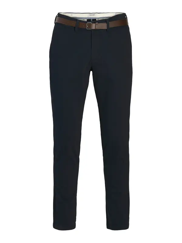 Jack & Jones Plus Jack & Jones Plus Chino hlače 'JPSTMarco Adam'  morsko plava