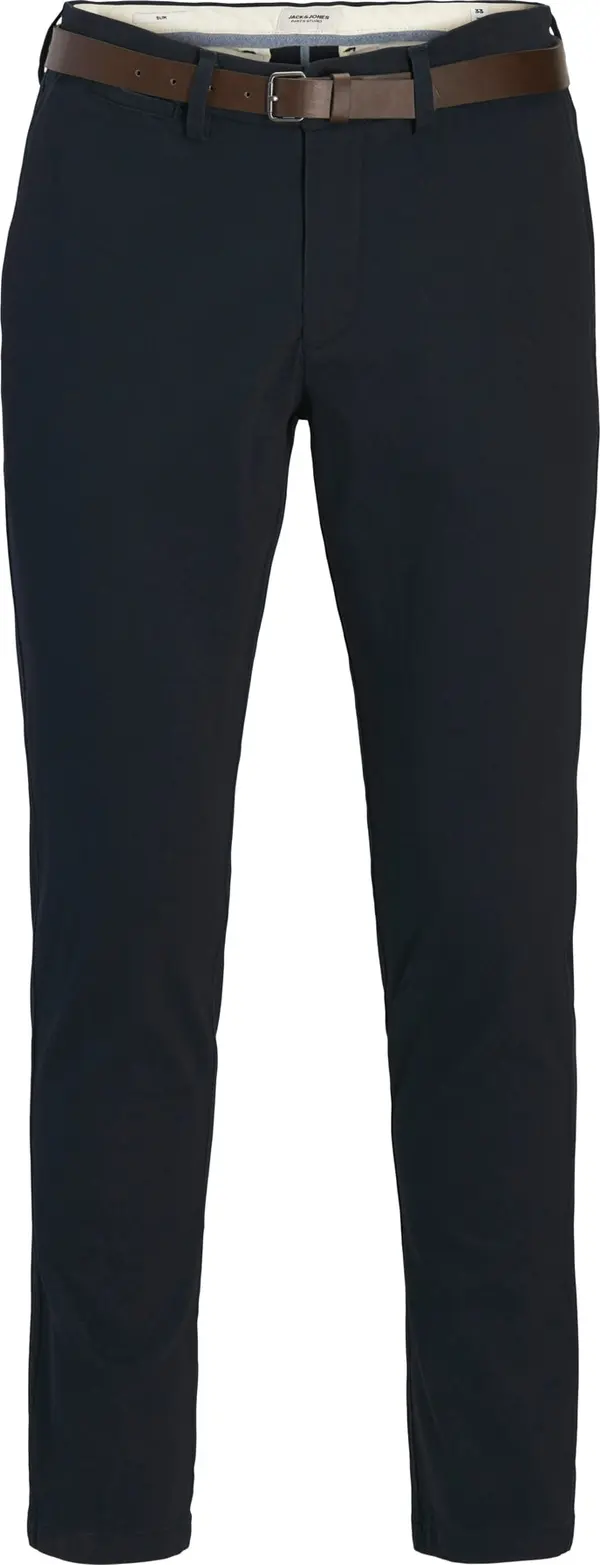 Jack & Jones Plus Jack & Jones Plus Chino hlače 'JPSTMarco Adam'  morsko plava