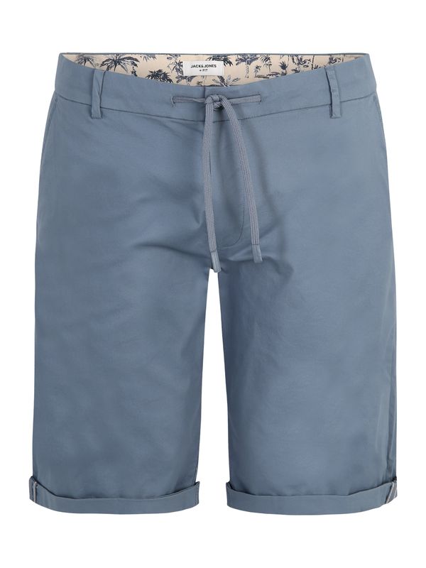 Jack & Jones Plus Jack & Jones Plus Chino hlače 'MARCO SUMMER'  sivkasto plava