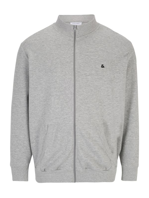 Jack & Jones Plus Jack & Jones Plus Gornji dio trenirke 'PAULOS'  tamno plava / siva