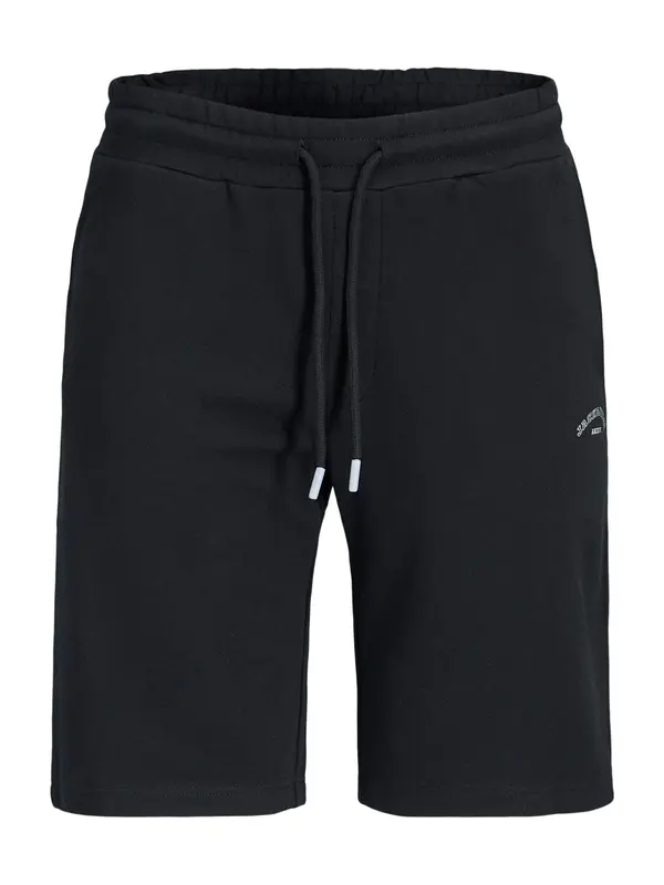 Jack & Jones Plus Jack & Jones Plus Hlače 'JPSTGORDON'  crna / bijela
