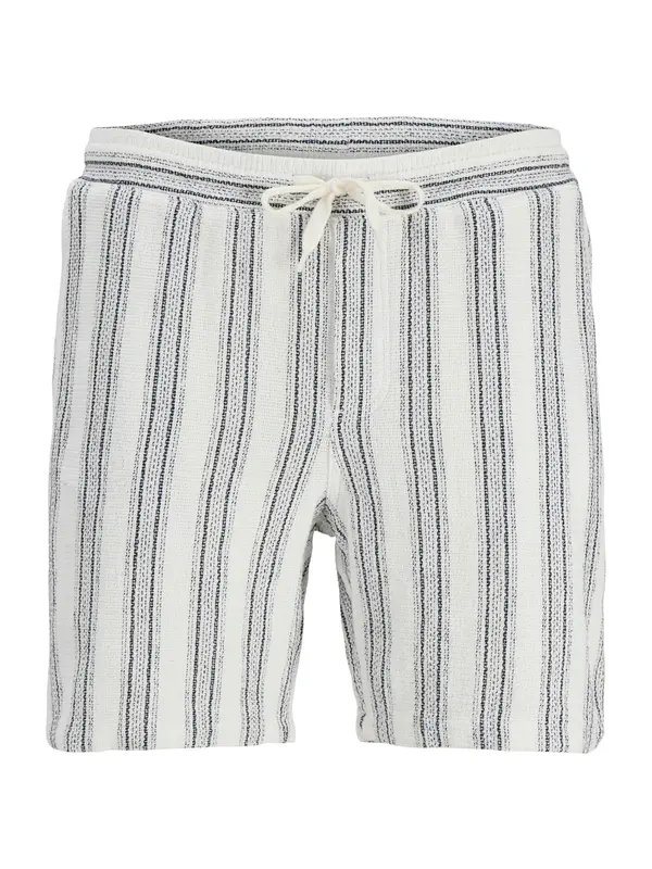 Jack & Jones Plus Jack & Jones Plus Hlače 'JPSTJAIDEN'  crna / bijela