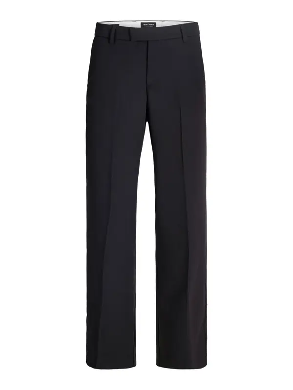 Jack & Jones Plus Jack & Jones Plus Hlače na crtu 'JPSTBILL TOBY'  crna