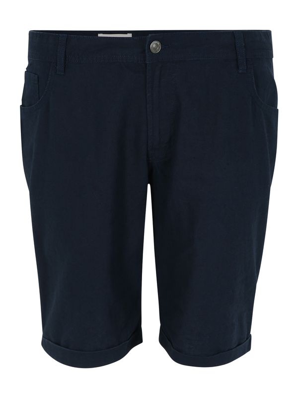 Jack & Jones Plus Jack & Jones Plus Hlače 'STRICK'  mornarsko plava