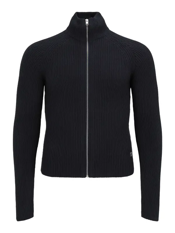 Jack & Jones Plus Jack & Jones Plus Kardigan 'JJPANNEL'  noćno plava
