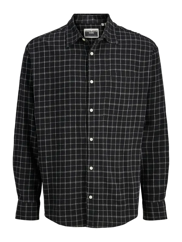 Jack & Jones Plus Jack & Jones Plus Košulja  crna / bijela
