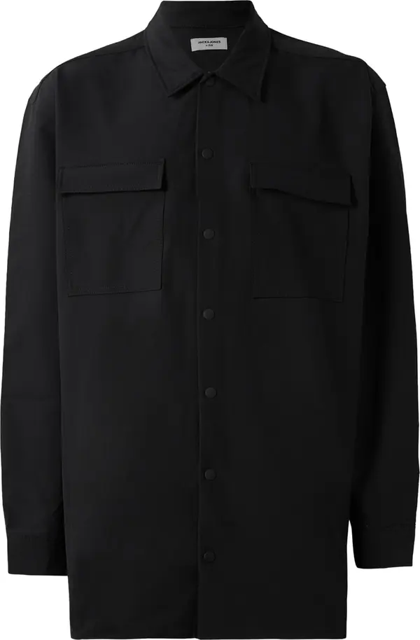 Jack & Jones Plus Jack & Jones Plus Košulja 'JCOPOINT'  crna