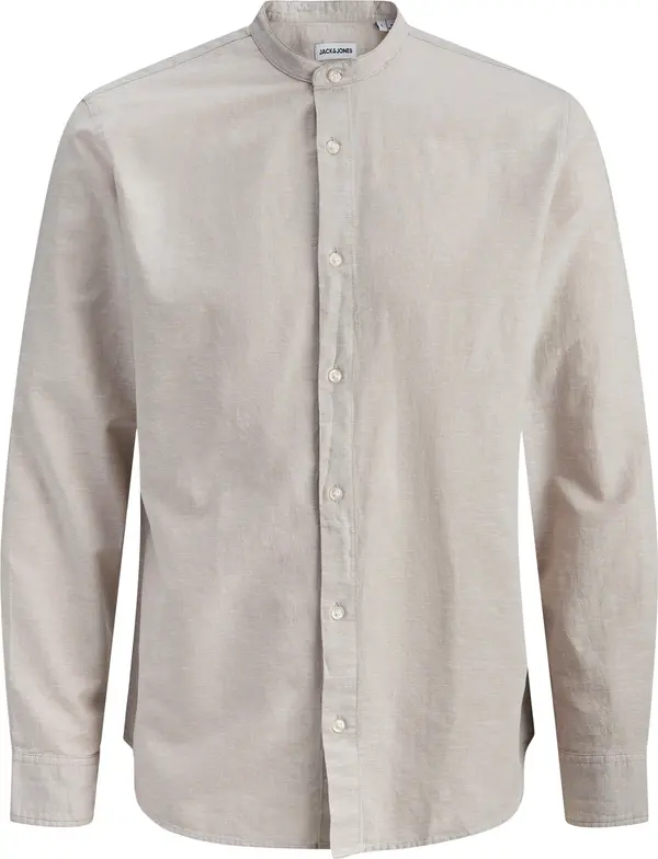 Jack & Jones Plus Jack & Jones Plus Košulja 'JJEBreeze'  bež siva