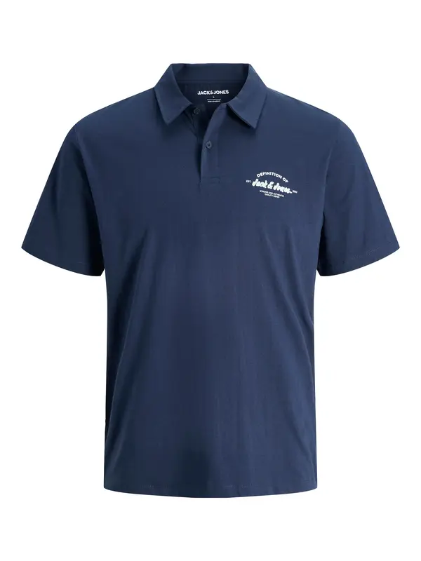 Jack & Jones Plus Jack & Jones Plus Majica 'JJBrandon'  mornarsko plava