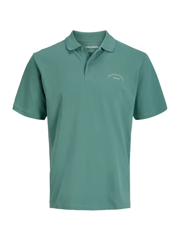 Jack & Jones Plus Jack & Jones Plus Majica 'JJCOLLEGE'  cijan plava