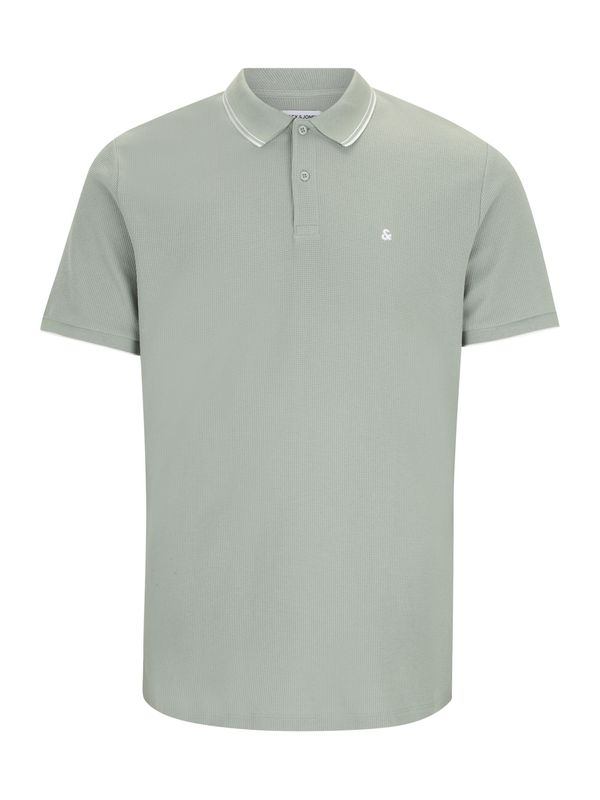 Jack & Jones Plus Jack & Jones Plus Majica 'JJEAUSTIN'  pastelno zelena / bijela