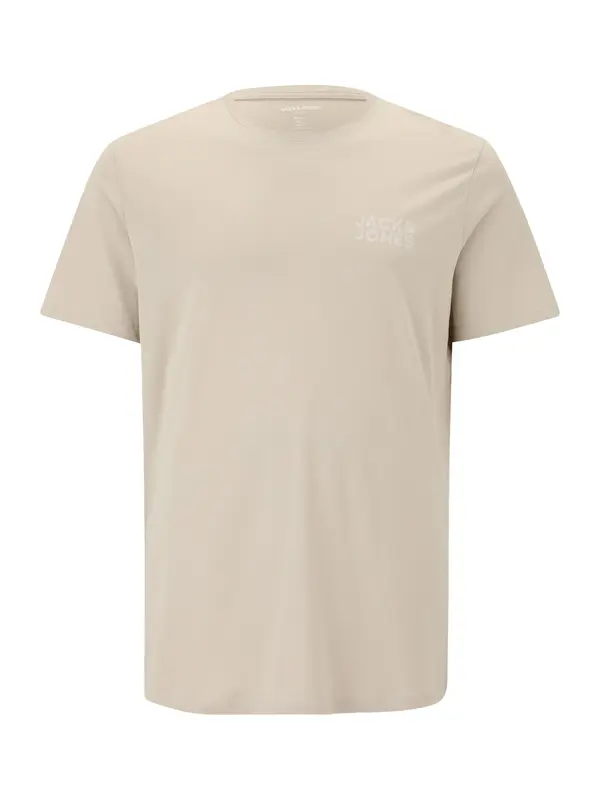 Jack & Jones Plus Jack & Jones Plus Majica 'JJECORP'  bež