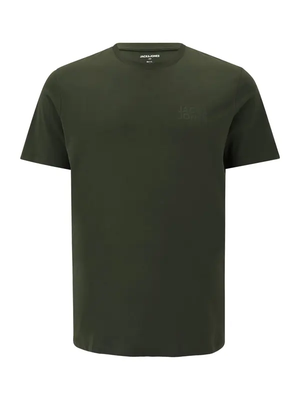 Jack & Jones Plus Jack & Jones Plus Majica 'JJECorp'  zelena