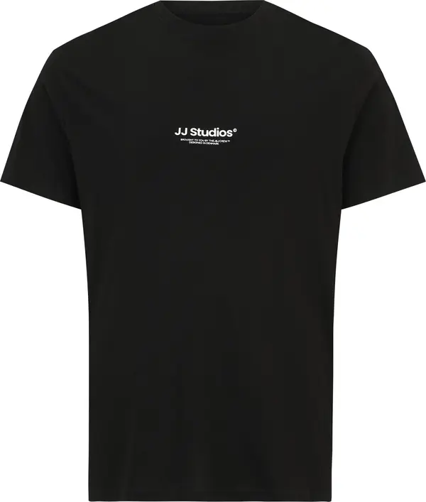 Jack & Jones Plus Jack & Jones Plus Majica 'JJESOHO'  crna / bijela