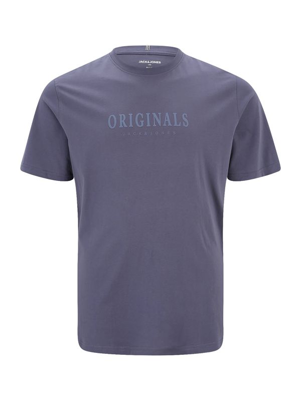 Jack & Jones Plus Jack & Jones Plus Majica 'JORFREDERIKSBERG'  safirno plava / crno plava