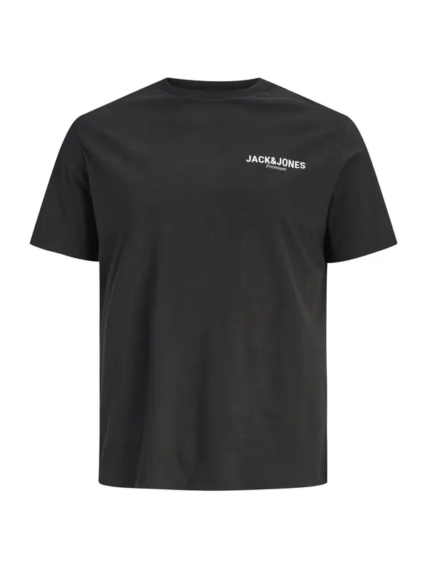 Jack & Jones Plus Jack & Jones Plus Majica 'JPRBLAOscar'  crna