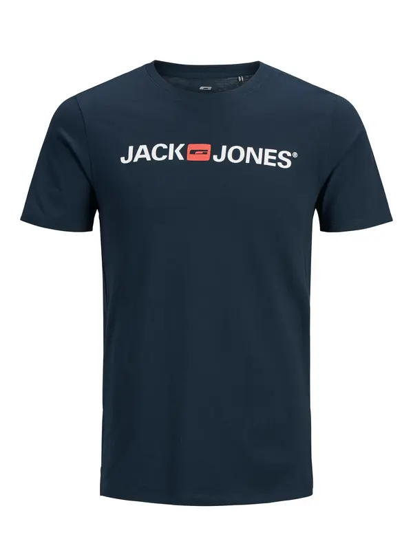 Jack & Jones Plus Jack & Jones Plus Majica  mornarsko plava / lubenica roza / bijela