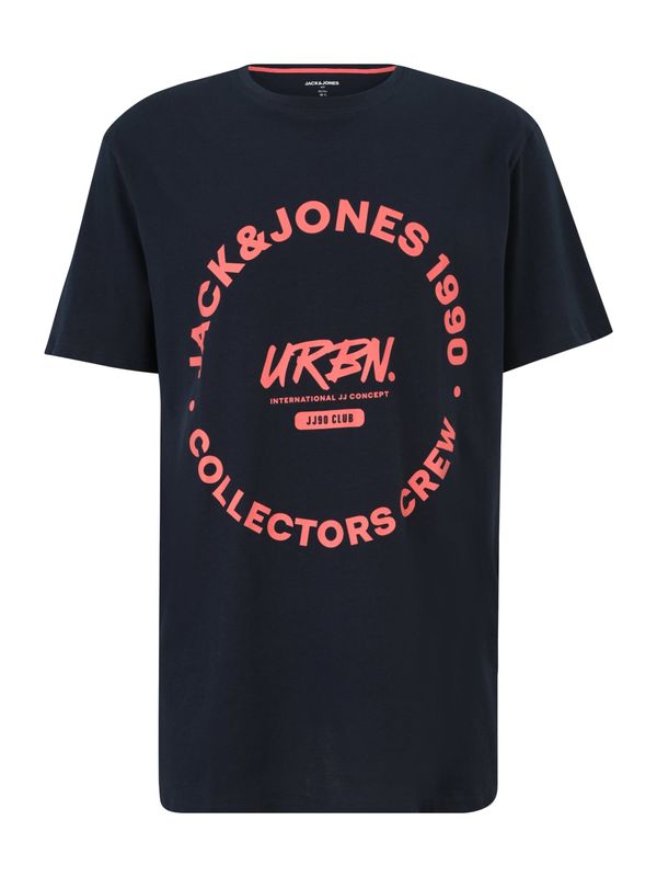 Jack & Jones Plus Jack & Jones Plus Majica  noćno plava / malina