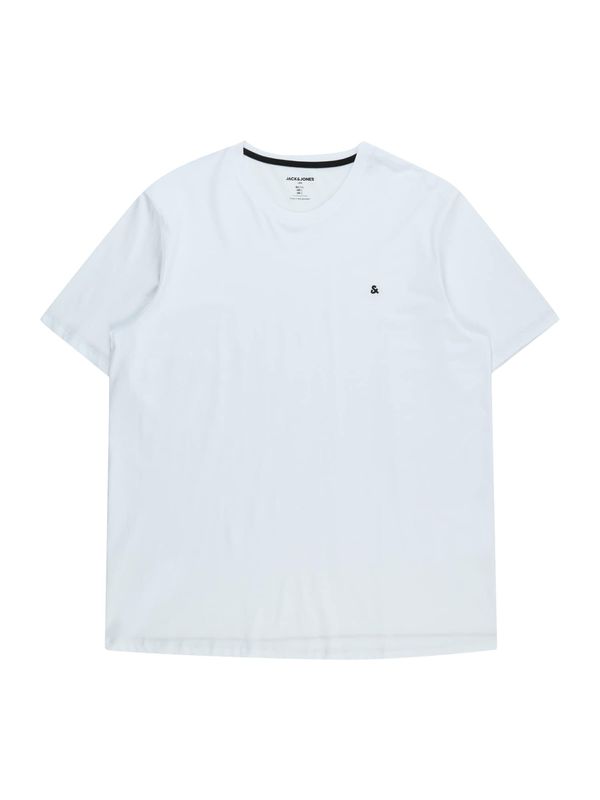 Jack & Jones Plus Jack & Jones Plus Majica 'PAULOS'  mornarsko plava / bijela