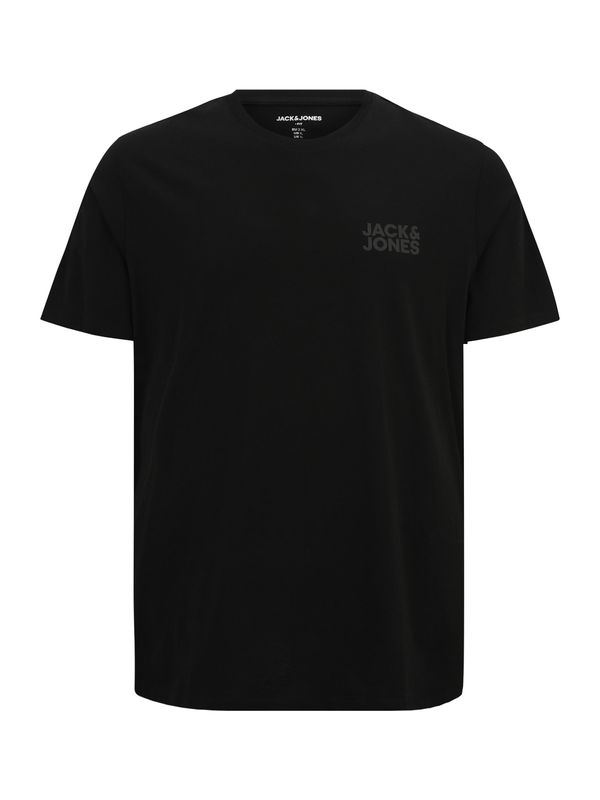 Jack & Jones Plus Jack & Jones Plus Majica  siva / crna