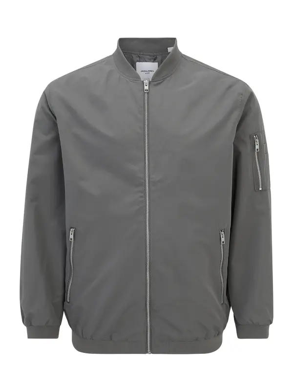 Jack & Jones Plus Jack & Jones Plus Prijelazna jakna 'JJERush'  siva