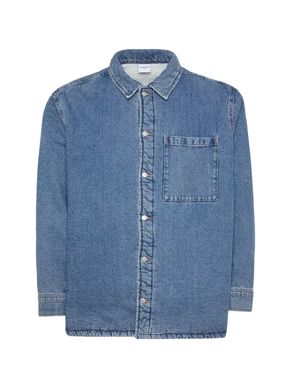 Jack & Jones Plus Jack & Jones Plus Prijelazna jakna 'JORJAMES'  plavi traper