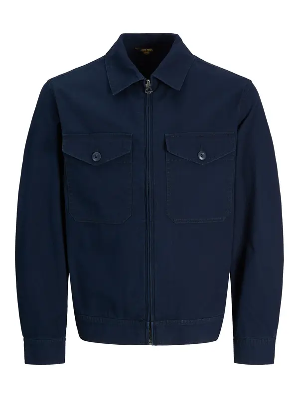 Jack & Jones Plus Jack & Jones Plus Prijelazna jakna 'JPRBlujaden'  noćno plava