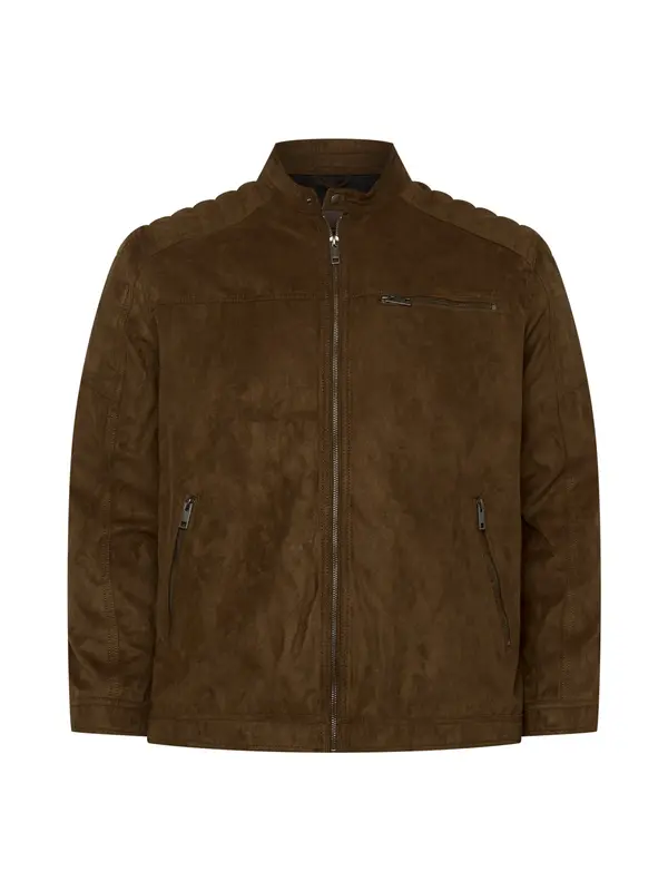 Jack & Jones Plus Jack & Jones Plus Prijelazna jakna 'Rocky'  smeđa