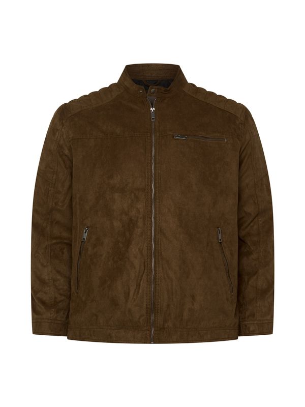 Jack & Jones Plus Jack & Jones Plus Prijelazna jakna 'Rocky'  smeđa