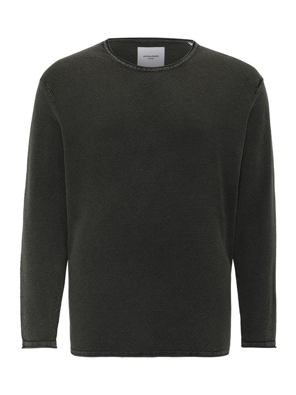 Jack & Jones Plus Jack & Jones Plus Pulover 'JJDEAN'  tamno zelena