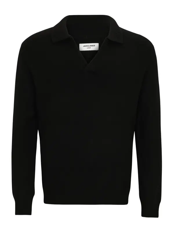 Jack & Jones Plus Jack & Jones Plus Pulover 'JJSOHO'  crna
