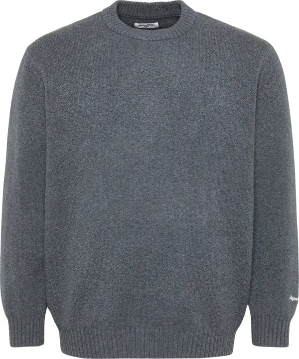 Jack & Jones Plus Jack & Jones Plus Pulover 'JORNORREBRO'  tamo siva