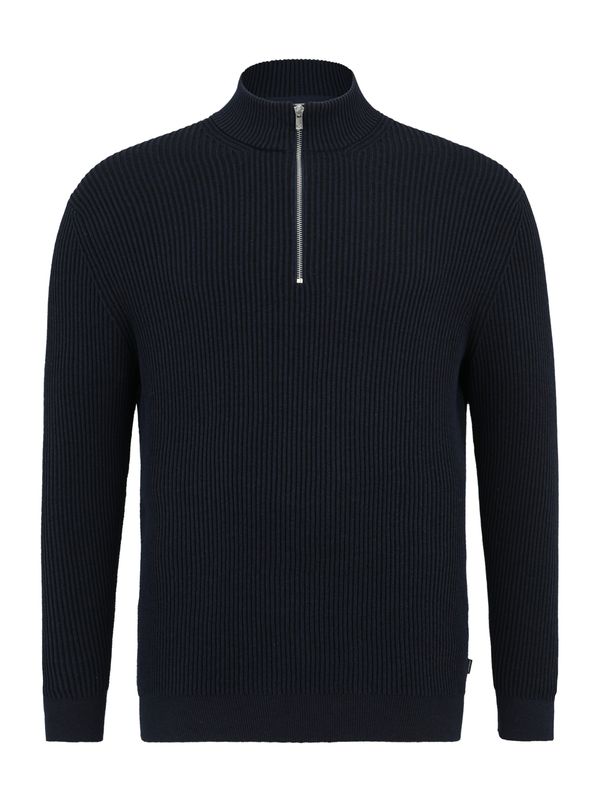 Jack & Jones Plus Jack & Jones Plus Pulover 'JPRBLALIAM'  tamno plava