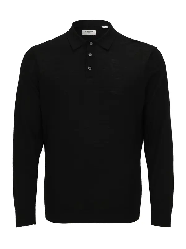 Jack & Jones Plus Jack & Jones Plus Pulover 'JPRBLAMERINO'  crna