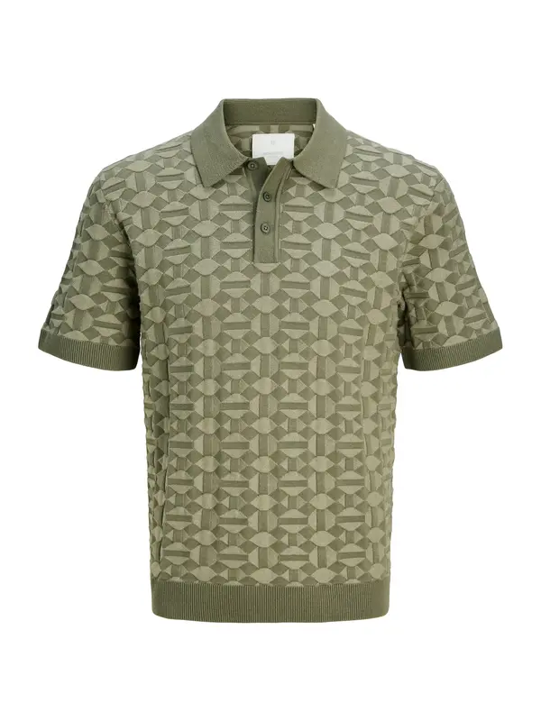 Jack & Jones Plus Jack & Jones Plus Pulover 'JPRKALVIN'  kaki / maslinasta
