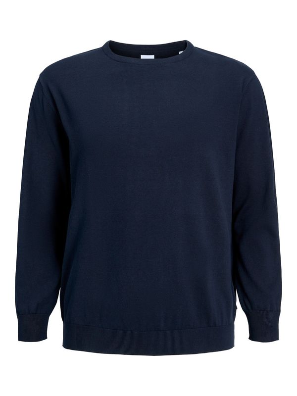 Jack & Jones Plus Jack & Jones Plus Pulover  mornarsko plava