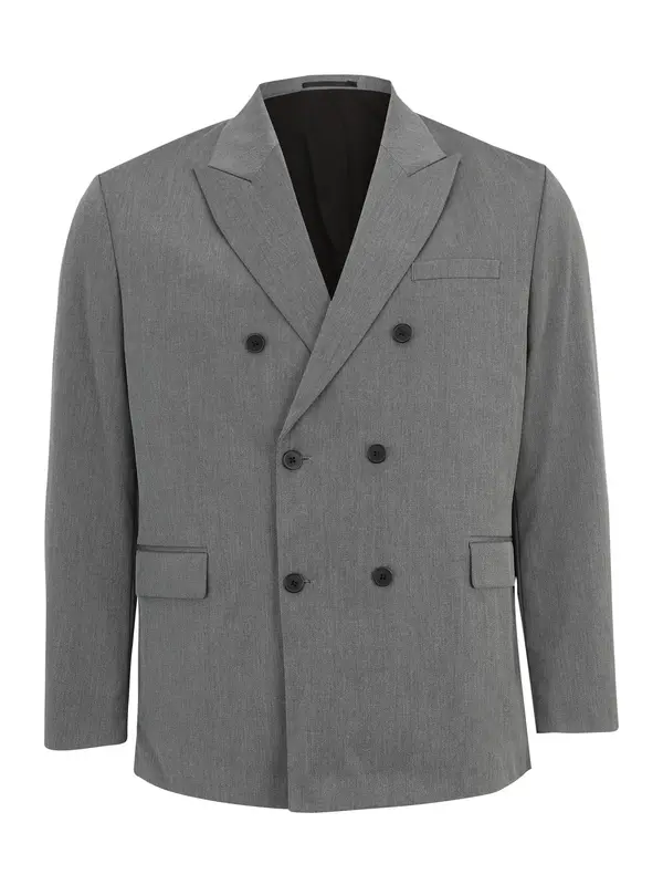 Jack & Jones Plus Jack & Jones Plus Sako 'BUSHWICK ASHTON'  siva melange