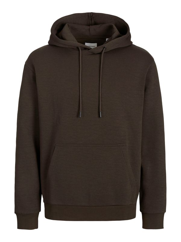 Jack & Jones Plus Jack & Jones Plus Sweater majica 'BRADLEY'  čokolada