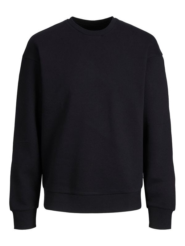 Jack & Jones Plus Jack & Jones Plus Sweater majica 'Bradley'  crna