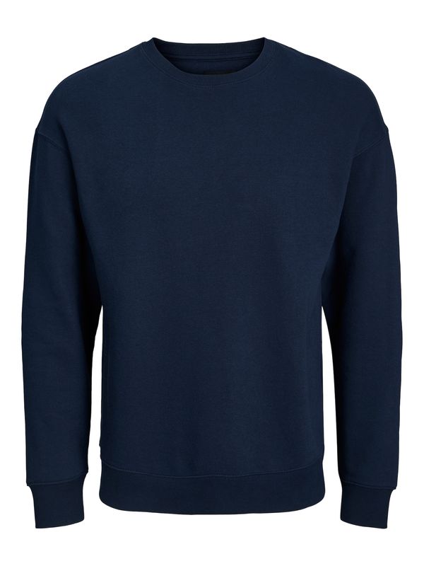 Jack & Jones Plus Jack & Jones Plus Sweater majica 'Bradley'  mornarsko plava