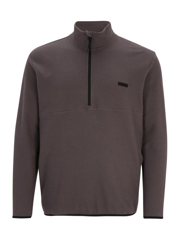 Jack & Jones Plus Jack & Jones Plus Sweater majica 'JCOCHARLIE'  taupe siva