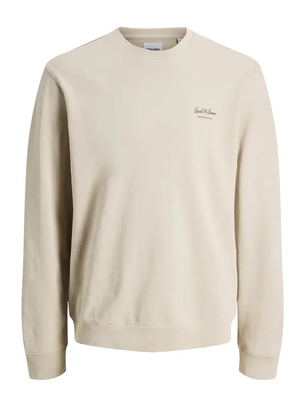 Jack & Jones Plus Jack & Jones Plus Sweater majica 'JJEArchive'  bež