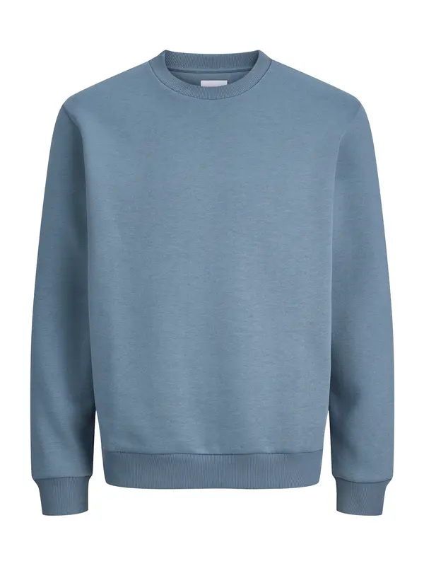 Jack & Jones Plus Jack & Jones Plus Sweater majica 'JJEBRADLEY'  golublje plava