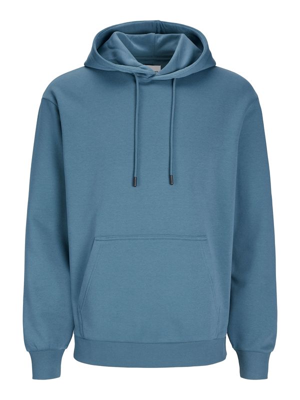 Jack & Jones Plus Jack & Jones Plus Sweater majica 'JJEBRADLEY'  morsko plava