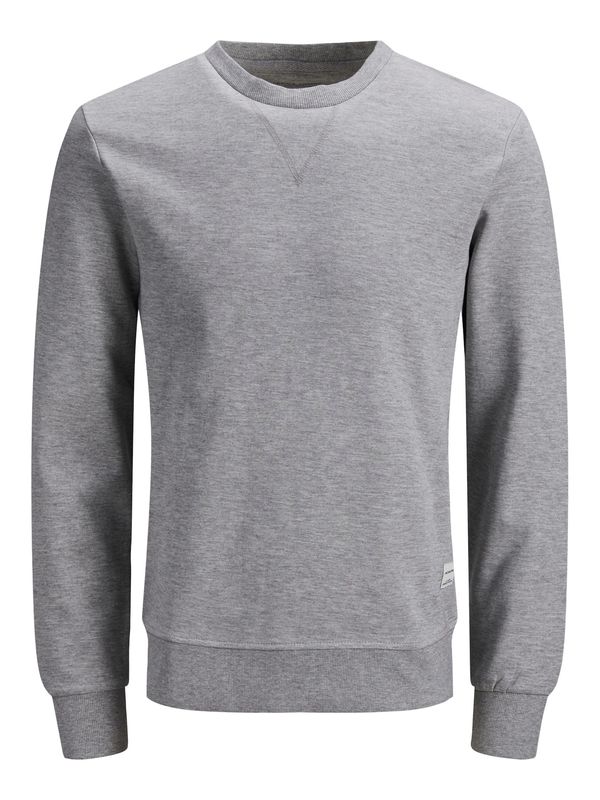 Jack & Jones Plus Jack & Jones Plus Sweater majica  siva melange