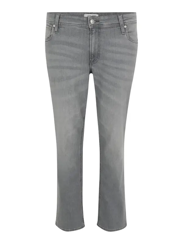 Jack & Jones Plus Jack & Jones Plus Traperice 'JJITIM JJORIGINAL'  sivi traper