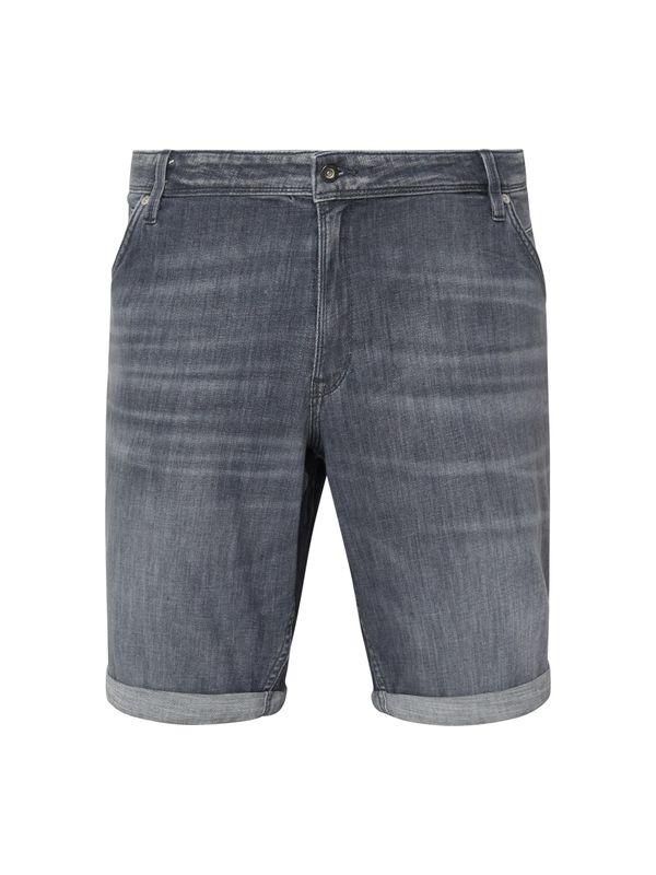 Jack & Jones Plus Jack & Jones Plus Traperice 'RICK FOX'  sivi traper
